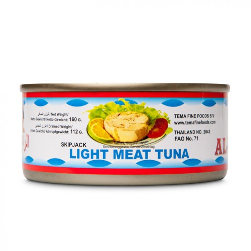 Al-Raii - Thunfischstücke in Sojaöl 160 Gr