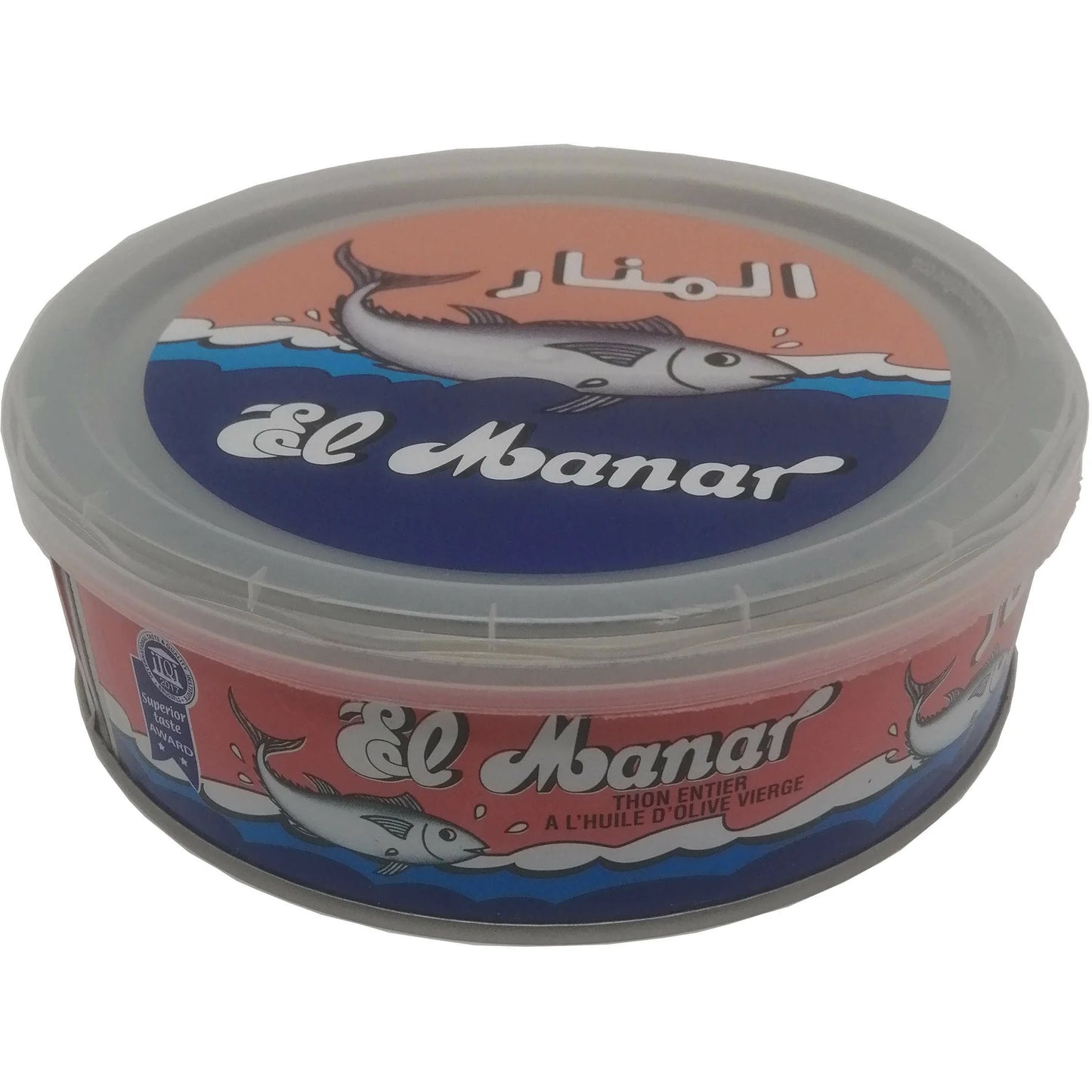 Al-Manar - Solid Tuna in virgin Olive oil / Ganzer Thunfisch in nativem Olivenöl extra 700g
