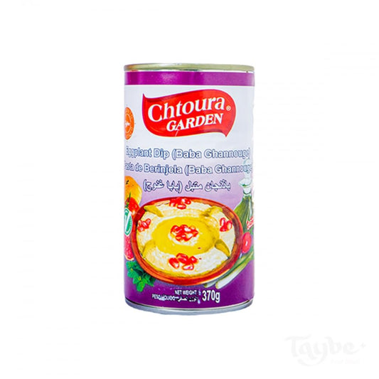 Chtoura Garden - Eggplant Dip with Sesame Cream/Auberginenpüree mit Sesamcreme(Baba Ghannouge) 370g