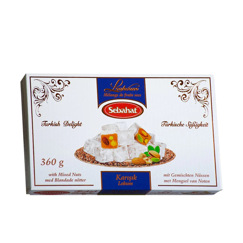 Sebahat - Türkisches Delight Lokum mit Nüssen 360g