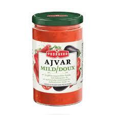 Podravka - Ajvar Mild / Würzpaste mit Paprika und Auberginen 350g