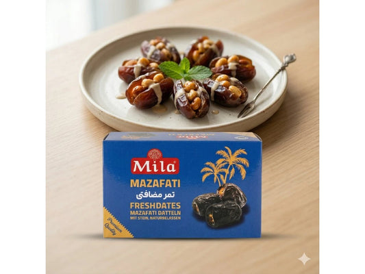 Mila Mazafati Datteln Mit Stein, naturbelassen 500g